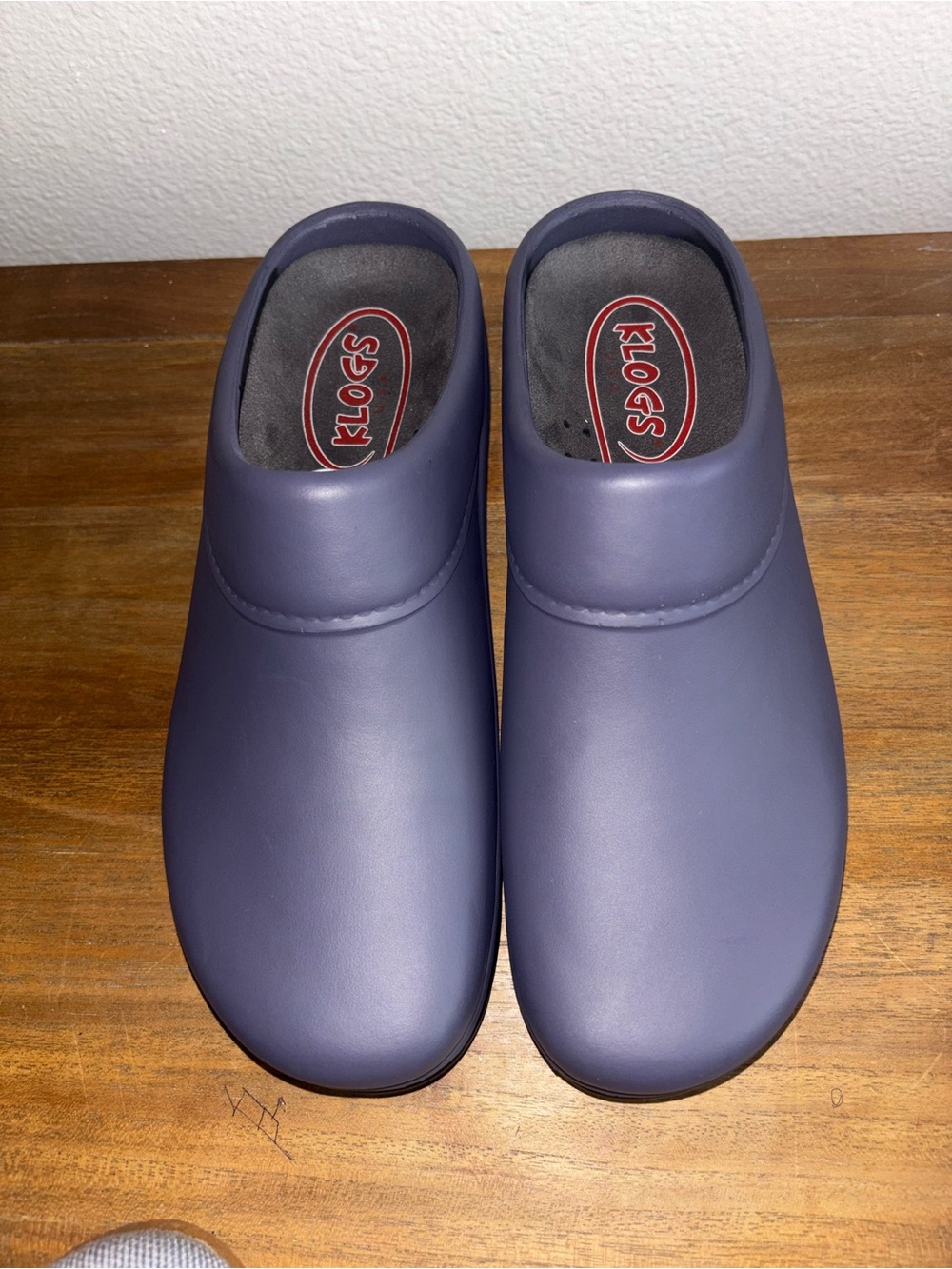 Klogs Slip-On Clogs in Navy Purple NWOT